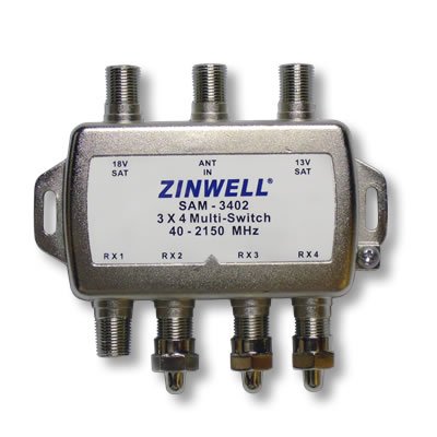 Zinwell 3 x 4 Multi-Switch