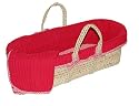 Tadpoles Basics Red Moses Basket