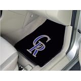 Colorado Rockies MLB Car Floor Mats (2 Front)