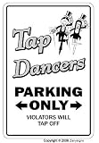 TAP DANCERS ~Sign~ dance tapping music elegant gift
