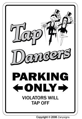 Buy TAP DANCERS ~Sign~ dance tapping music elegant gift online at Discounted New and Used prices. Delivered to your door with Off-The-Bookshelf.
