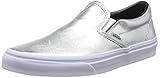 UPC 053329001463 product image for Vans Classic Slip-On Metallic Leather Silver Mens 5.5/ Womens 7 | upcitemdb.com