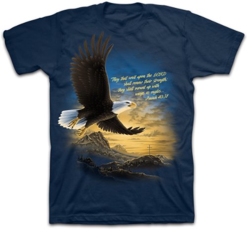 Kerusso Christian Eagle T-Shirt Isaiah 40:31