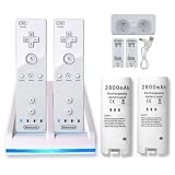 Ladestation Ladeger�t f�r Nintendo Wii +2xAKKU 2800 mAhvon "Lioncast"