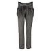Is On London Hose TROUSERS T008 grey-green check