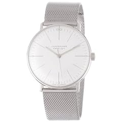 Junghans Herrenarmbanduhr MAX BILL HANDAUFZUG Automatik Analog 027/3004.44