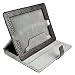 ATC Protective Magnetic Smart Cover for iPad 2(Snake Skin Stand PU Leather Case Cover)