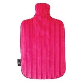 Aroma Home Microwavable Pink Hot water Bottle Heat Pack with Rose, Neroli and Lavender Essential Oil - Made in England