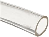 Polyurethane Clear Tubing, 1/2