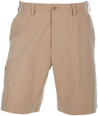 Golf America Mens Ultimate Cargo Shorts 34 Khaki