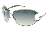 Roberto Cavalli - Roberto Cavalli Marsia 154-s 154s J08 Sunglasses SHADED BLUE GREY LENS & SHINY DARK RUTHENIUM FRAME 67-13-115