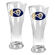 St. Louis Rams Nfl 2Pc 16Oz Pilsner Glass Set