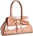 Melie Bianco Roxy Bow Satchel,Blush,one size