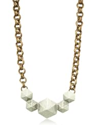 LUV AJ "Heavy Metal Lover Collection" Multi-Pyramid Stud Necklace, 20"