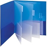 Smead Campus.org&reg; Poly Subject File Folder, 10 Pockets, Letter Size, Assorted Colors (89203)