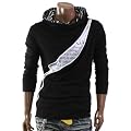 Herren-Kapuzenjacke Hoody stufiger Reissverschluss (D067)