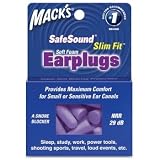 Macks SafeSound Slim Fit Foam Earplugs - 10 pair-20, count, 10 pair