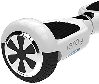 Leray Self Balance Scooter, Two Wheels Smart Self Balancing Scooters Smart Skateboard Electric Skateboard Friendly Personal Transporter (White)