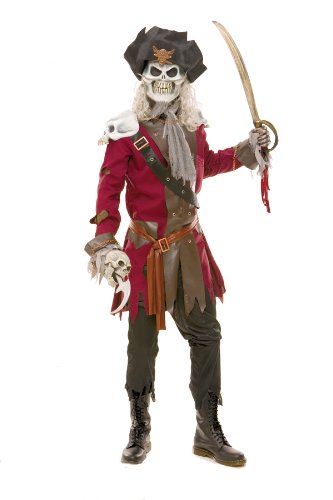 Captain Hook Pirate Skull Costume - Medium(42-44) - PM769575