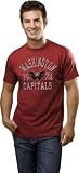 Alexander Semin Red Reebok Name and Number Washington Capitals T-Shirt - Medium