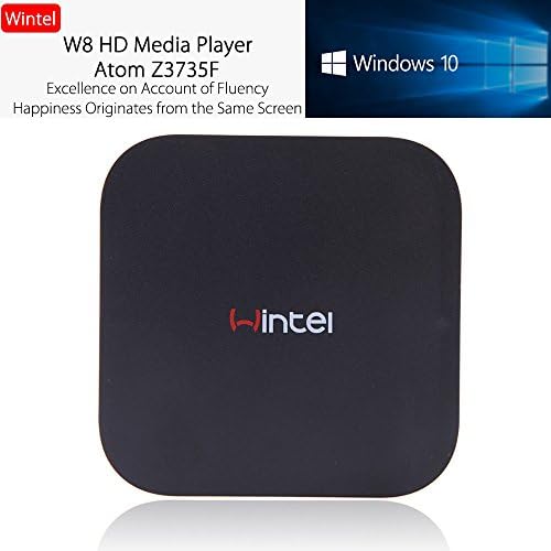 Wintel W8 Dual Boot Intel Mini PC Windows 10 &amp; Android 4.4 Z3735F Quad Core 64Bit TV Box HDMI Output 2G/32G Bluetooth 4.0
