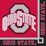 Ohio State Buckeyes Beverage Napkins 20 Per Pack
