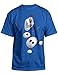 Hybrid Apparel Boys' Disney Frozen Olaf Split Up Youth Royal T-shirt