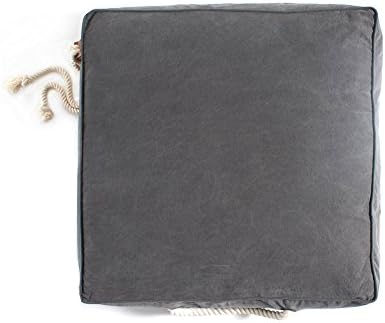 BAD MARLON Pilvi Dog Cushion Pet Cushion Fluffy and Soft Cotton and Leather Modern Design Rope Toy Connected