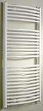 Schulte H6435121 04 Design Heizk&ouml;rper M&uuml;nchen rund mit Mittelanschluss, H1215 x B600 mm, 758 Watt, Stahl Pulver beschichtet, wei&szlig;