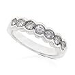 One of a Kind 1.00ctw Round Brilliant Diamond Band (GH/VS) in Platinum