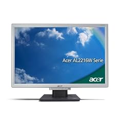 Acer AL2216Wasd (Nachfolger vom AL2216WD) 22 Zoll TFT Monitor silber/schwarz VGA und DVI (Kontrast 700:1, 2 Ms Reaktionszeit)