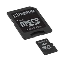 Kingston Technology 1GB Micro Secure Digital Card with adapter and Exclusive 6 way jewel case bundle (case holds one of XD,CF,SD,MMC, Memory stick, or SM)