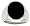 Gent's Sterling Silver Large Oval Black Obsidian Ring size 9