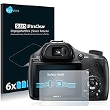6x Displayschutzfolie Sony Cyber-shot DSC-HX400V - Displayschutz Ultra-Transparent