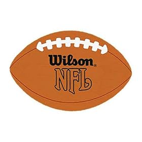 NFL Football Shaped Napkins