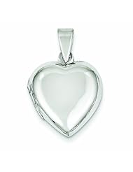 Genuine .925 Sterling Silver Domed Heart Locket 3.7 Grams. 100% Satisfaction Guaranteed.