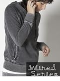 Rusty Wired Series Lavish Fleece Hoody with Washable Headphones