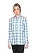 Stanzino Women's Studded Plaid Button Down Shirt