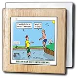 Follow BSA Safe Swim Defense - 6 Inch Tile Napkin Holder