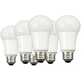 TCP LA1050KND6 LED A19 - 60 Watt Equivalent Daylight (5000K) Light Bulb - 6 Pack