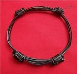 Genuine African Elephant Hair Bracelet Jewelry 4 Knot