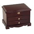 Trisha Mele & Co. Jewelry Box in Mahogany