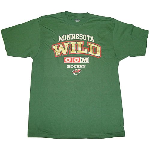 Buy Minnesota Wild CCM Green Practice Tee