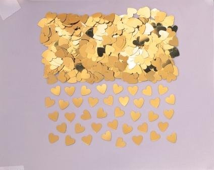 Konfetti Herzen gold 37009-19 Amscan