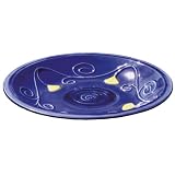 Achla BBC15 Lapis Ceramic Birdbath Bowl and Stake by Achla