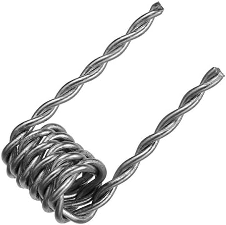 VPKits The Coil Kit (12) Pre-built .5 ohm 26 Gauge Twisted Coils, 316L a1 wire，with Japanese Cotton (2 Pads ) and Nice Box