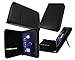 rooCASE Executive Portfolio (Black) Leather Case Cover with Landscape / Portrait View for Motorola XOOM Android Tablet (NOT Compatible with XOOM Family and XOOM 2)