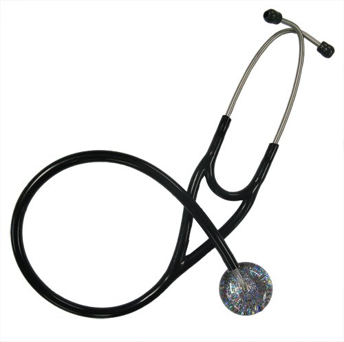 Ultrascope Adult Stethoscope with Black Tubing, Glitter On Sale