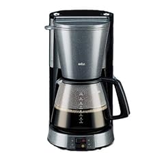 Braun KF 147 Kaffeeautomat AromaSelect Pearl-Black Collection pearl-titan/schwarz