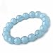 10mm Birthstone Bead Beaded Balance Bracelet Stretch Handmade Bangle